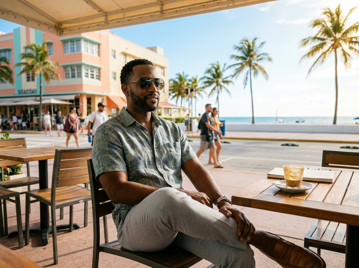 Marcus T. client avatar — man in sunglasses South Beach Miami